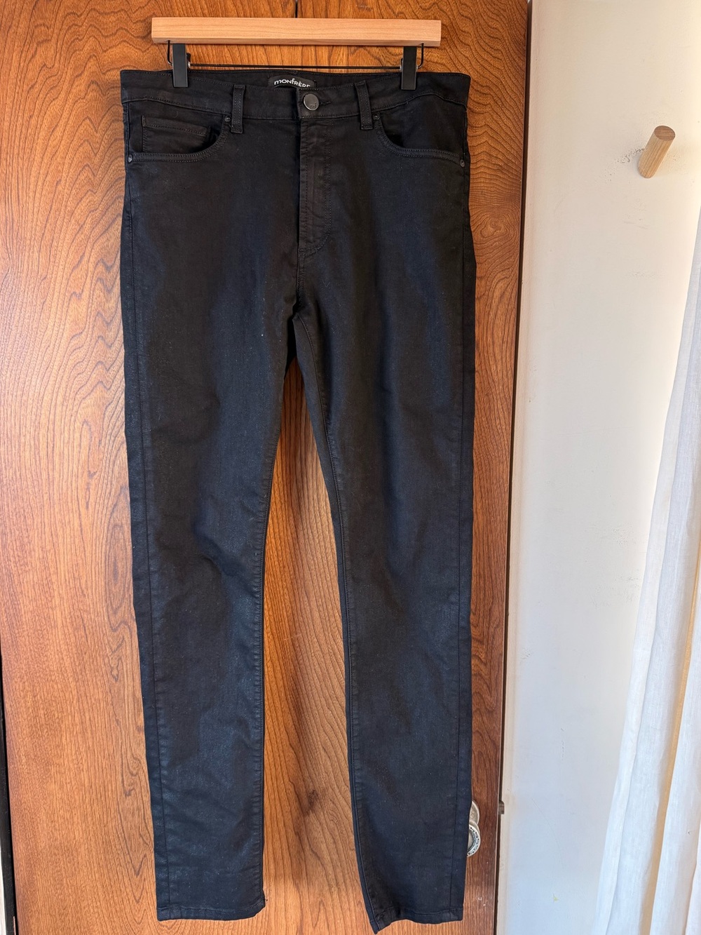 Monfrère Black Skinny Jeans sz 34